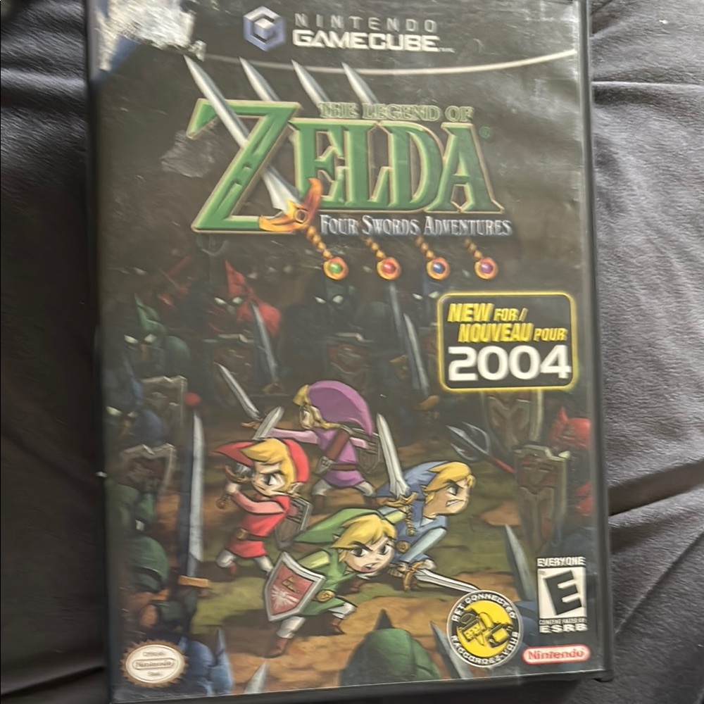 Nintendo Black GameCube The Legend of Zelda Four Swords Adventures